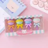 4pcs Kawaii Ice Cream Dounuts Lollipop Penser Eraser Rubber Eraser Primary Juds Stationery Supplies Supplies for Kids