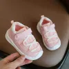 Sneakers 1215.5cm Toddler Girls Boys Mesh Sports Sneakers Sandals Beige Pink Gray Solid Breathable Casual Shoes For Kids Spring Summer