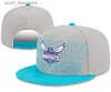 قبعات الكرة charlottehornetsball caps casquette 202324 للجنسين الموضة القطن البيسبول قبعة snapback قبعة الرجال