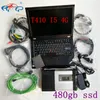 Auto diagnostische gereedschapscodescanner gebruikte laptopcomputers T410 I5 4G MB Star C5 Compact 5 SD Connect C5 480 GB SSD V12.2023