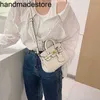 Leather Bk Houge Mz Cherry Blossom Powder Small Platinum Bag High Sense Female 2024 Spring and Summer Handbag Messenger