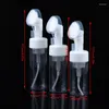 Storage Bottles 1Pc Soap Foaming Bottle Facial Cleanser Foam Maker With Silicone Clean Brush Portable Facewashing Mousse