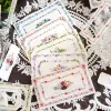 30pcs Memo Lace Frame Note Book Flowers Bottoming Decorative Record Material Backing Paper Writing Scrapbooking 100 * 70mm