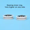 High Quality 5*21*6mm U Groove Bearing Pulley Line Lifting Wheel POM Roller Sheave For Bathroom Wheel