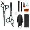 Ciseaux de coiffure Professional Hairdressing Set Barber Barber Shears Shears Tool HairdresserThinning Sages Set