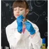 100/20pcs Disposable children gloves Nitrile Latex Glove for kids Thickened Schooling gloves Home Cleaning Rubber blue