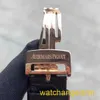 Schweizer AP -Handgelenk Wache Herren Automatische Maschinen 18K Roségold Dynamic Storage Watch