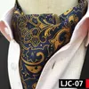 Blomma Paisley Men Cashew Tie Wedding Formal Cravat Ascot Scruch Self British Gentleman Scarf Fashion Neck Luxury240409