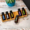 Essential Oils Storage Rack Multifunktionell trä Kosmetisk arrangör flaskor Parfym Aromaterapi Nagellackagring