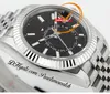 Sky Dweller 336934 A2824 Автоматические мужские часы ZF 42 мм черный циферблат 904L Jubileesteel Bracelet Super Edition Smae Serial Card Watch Treatime Reloj Hombre Eta Ptrx F2