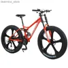 Bikes 26 * 4.0 Fat Tire Bike Bike Disc Disc Frein avec amortisseur Bike 7/21/24/27 Speed Snow Beach Bicyc L48