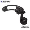 ZTTO Bike E-Bike Bike a velocità singola Tenditore Derarilleur posteriore a velocità singola 13-23t gancone gancone dropout puleggia jockey ruota