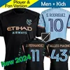 MLS New York City FC 2023 2024 Soccer Jersey Kid Kit Men Major League 23/24 Football Shirt Home NYCFC Sky Blue Away Black TALLES MAGNO FERNANDEZ RODRIGUEZ KEATON