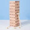 Hammer Knocking Balance blokkeert grappige houten intelligente creatieve houten stapelblokken ouder-kind interactief blokspel