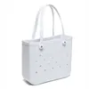 Beach Bag Hole Bag Large Travel Storage Hand Bag Injection Vegetable Basket Printing Hole Bag