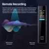 プレイヤーデジタル音声アクティブ化されたレコーダーdictaphone100m距離オーディオ録音mp3プレーヤーノイズリダースwavレコード8/16/32g