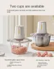 220V Multifunctional Bear Meat Grinders, Automatic Electric Food Processor for Grinding and Mixing