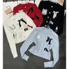 Desinger women o-neck long sleeve coarse wool knitted rhinestone cute bow letter embroidery single breasted sweater SML