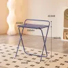 Modern minimalist home folding table standing bar table Klein blue heightened ins net red standing laptop desk mesa de cama