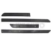 Puertas Lado del cuerpo Moldeo lateral Protector de tira de goma para Kia Soul 2010 2011 2012 2013