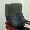 Silla de oficina elástica silla de cobertura de respaldo de la silla de respaldo de la espalda de respaldo a prueba de polvo silla de tapa deslizante cubierta trasera de silla cubierta
