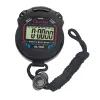 1/2/5PCS Kitchen Timers Classic Digital Professional Handheld LCD Chronograph Sports Stopwatch Timer Stop Watch With String