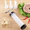 Manual Sausage Stuffer Tools Food Grade Plastic Sausage High Capacity Kitchen Meat Making Tools Wholesale