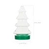 Förvaringsflaskor Candy Bottle Christmas Bar Tree Cookie Treats Container Xmas Party Favors Lid