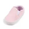 Premiers Walkers Meckior Casual Canvas Baby Chaussures de la fraise manche de motif de fraise bouche pour tout-petit