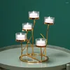 Partes de velas Romántica Cena a la luz de las velas Propiedades de hierro forjado Decoraciones de mesa de comedor de habitación de dormitorio de estilo retro