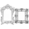 Frames 2 Pcs Mini Po Frame Props Picture Gold Decor Display Vintage Golden Decorative