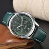 Leisure and Fashionable Men's Quartz Movement 5-pin Multifunctional Timing New Watch 1