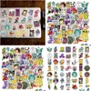 Kids Toy Stickers 50Pcs Cartoon Iti Sticker Waterproof Scooter Laptop Lage Wholesale Drop Delivery Toys Gifts Novelty Gag Dhkpu