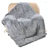 Одеяла CX-D-92 вязание стиль подлинный rex furge game mat gree gree gree curg whistale throws for bdes