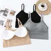 Outfit da yoga Donne traspirabili Sport reggiseno anti-suwat fitness Sonno top senza soluzione di continuità di allenamento in palestra push up