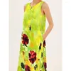 Casual Dresses Bohemian Beach Dress - V-neck Three-dimensional Oil Painting Elegant