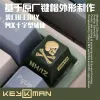 Tillbehör 1 bit NH1Z Zinklegering KeyCap Cherry Profile Metal Personlig nyckel CAP Key Caps för anpassat mekaniskt tangentbord