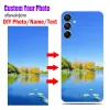 Customized Design Phone Cases for Samsung A15 5G A14 4G A05S A34 S23 FE Silicone Cover DIY Photos Picture Image Clear TPU Coque