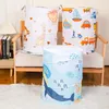 Laundry Bags Cartoon Portable Basket Large Capacity Foldable Hamper Clothes Toy Sundries Storage Organizer Bathroom Supplies