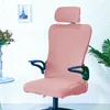 Coperture sedia 1 set Office Computer Anti-Dirty Stretch Stretch Desta a rotazione Copertura elastica impermeabile Rimovibile rimovibile