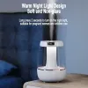 IWongou 350 ml białe ultradźwiękowe powietrze nawilżacz dyfuzor przenośny opryskiwacz Mała lampa LED na domowe działalność gospodarstwa domowego USB