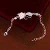 Bangle Bluelans schattige kat hanger dames opaal water diamant armband keten sieraden yq240409