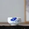 Cups Saucers Tea Cup Set Porcelain Chabei Handpainted Kungfu Coffee White China Of Under Glaze Ceramic On Sales Chinese