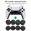 8PCSコントローラーシリコンアナログサムスティックグリップキャップジョイスティックカバーPS5/PS4/PS3/PS2/Xbox360/Xbox Oneゲームアクセサリー
