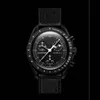 Bioceramic Moonswatch Quarz Chronograph Mens Watch Mission zum Mercury Nylon Luxury Watch James Montre de Luxe Limited Edition Mast