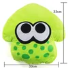 33 cm Anime Splatoon Squid Plush Toys Gevulde dieren Zachte kussenpoppen Verjaardagscadeau voor kinderen