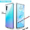 Clear Case för Huawei P30 P40 P50 P20 Mate 20 Lite Pro Plus Y9 Y9S Prime P SMART Z 2020 2019 2021 5G TPU Shock Proof Cover Capa CAPA