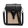 BASSE DONNA Portafoglio spalla Mini Borse da donna Female Tele Mobile Ladies Small Clutch Messenger per