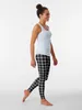 Pantalon actif moderne en noir et blanc des leggings d'illusion legging legging sport féminin fitness femme