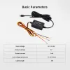 for 70mai Hardwire Kit UP03 Only Type-c Port for 70mai A810 X200 Omni M500 24H Parking Monitor Power Line